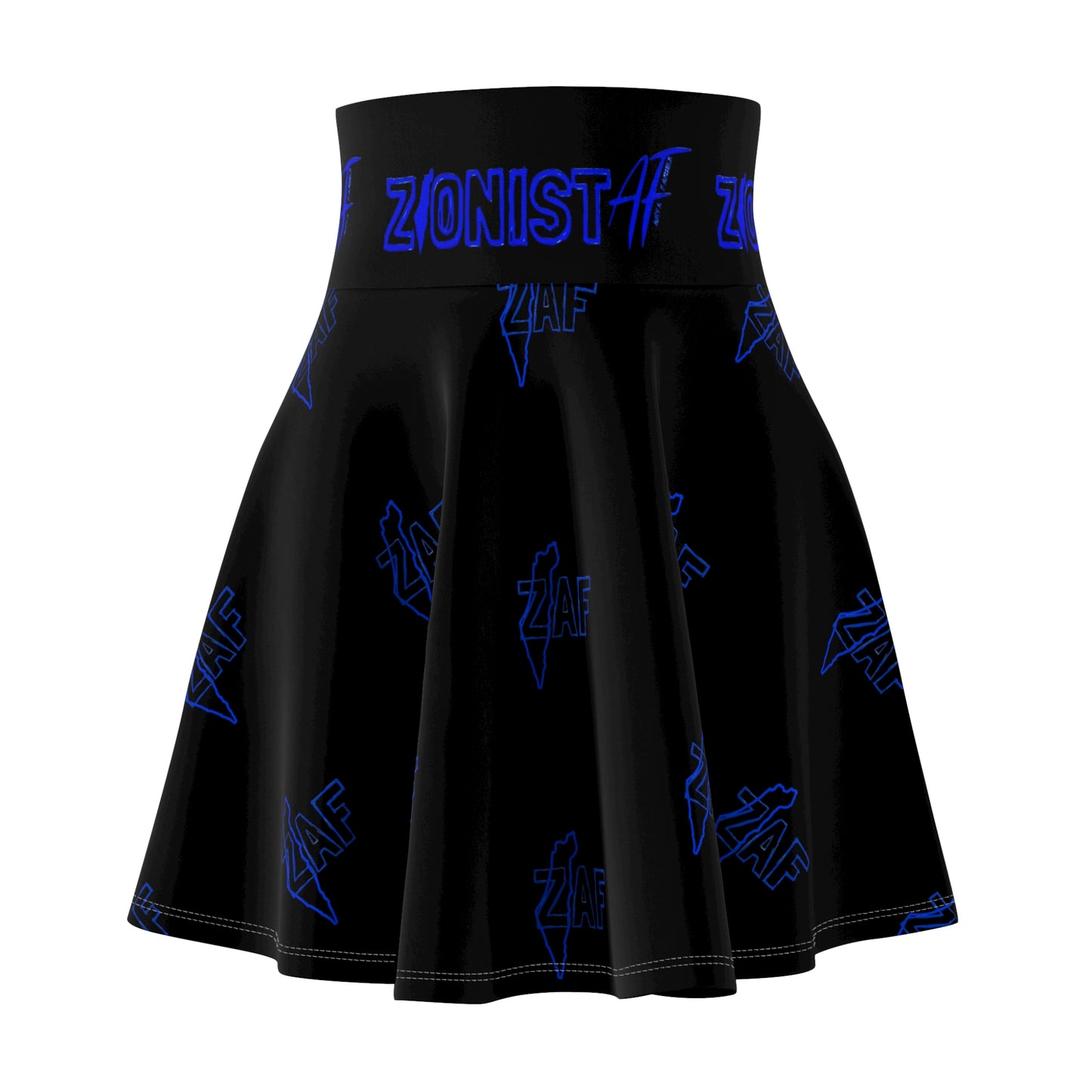 Women's ZAF Skater Skirt by Zionist AF