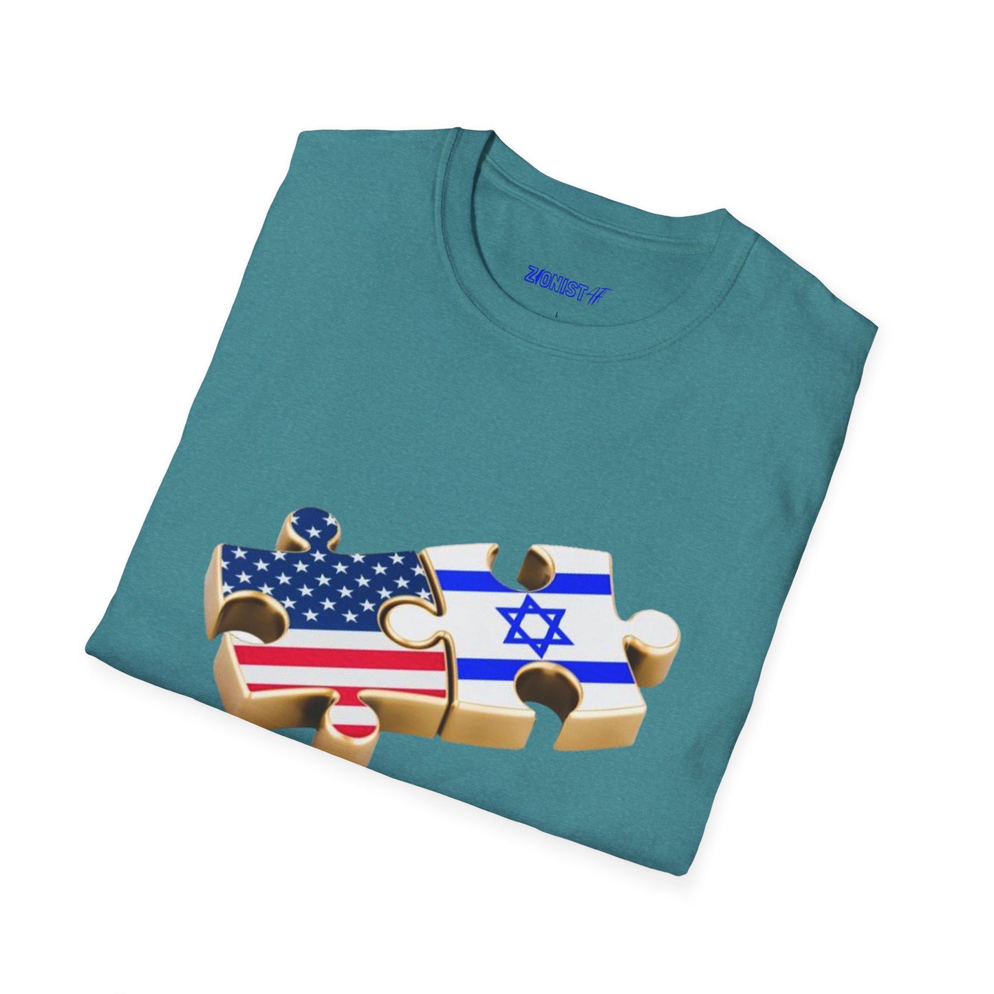 Zionist AF USA/Israel  Softstyle T-Shirt