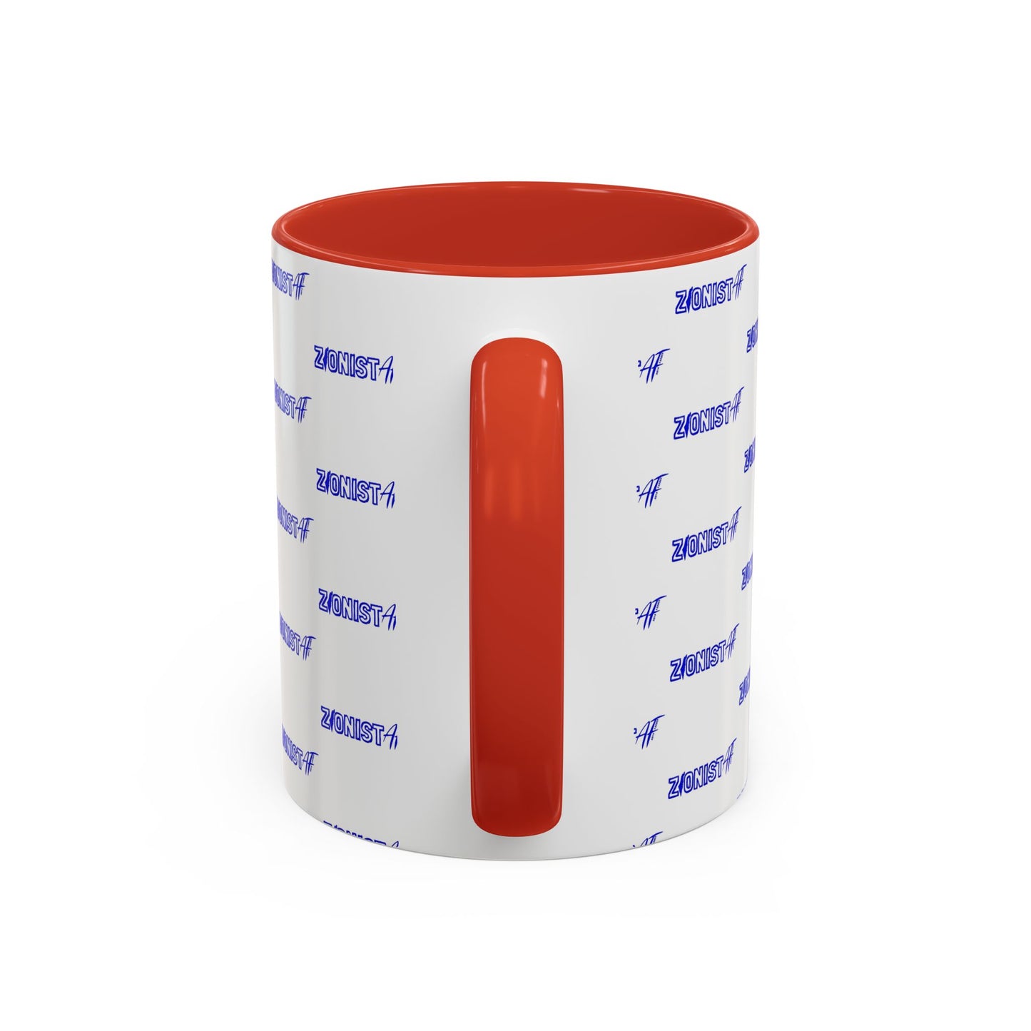 Zionist AF Accent Coffee Mug (11, 15oz)