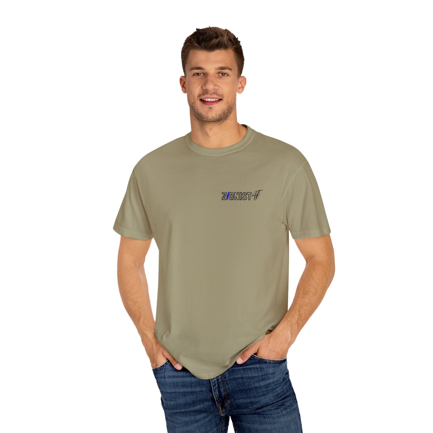 Zionist AF Jewish Generations Unisex Garment-Dyed T-shirt