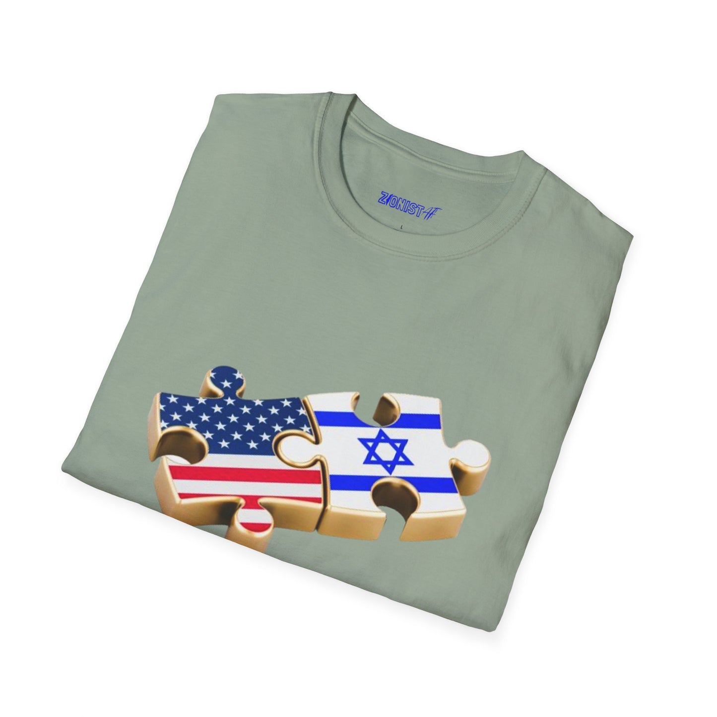 Zionist AF USA/Israel  Softstyle T-Shirt