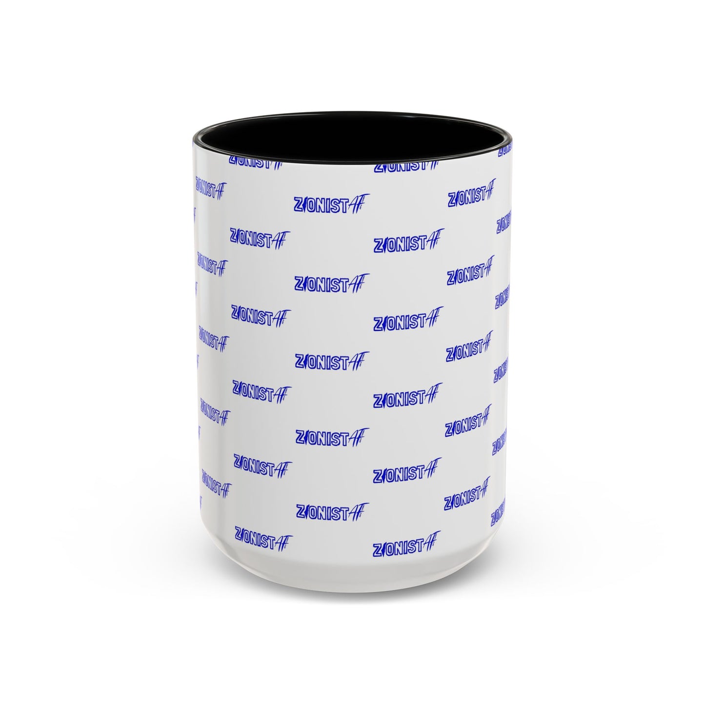 Zionist AF Accent Coffee Mug (11, 15oz)