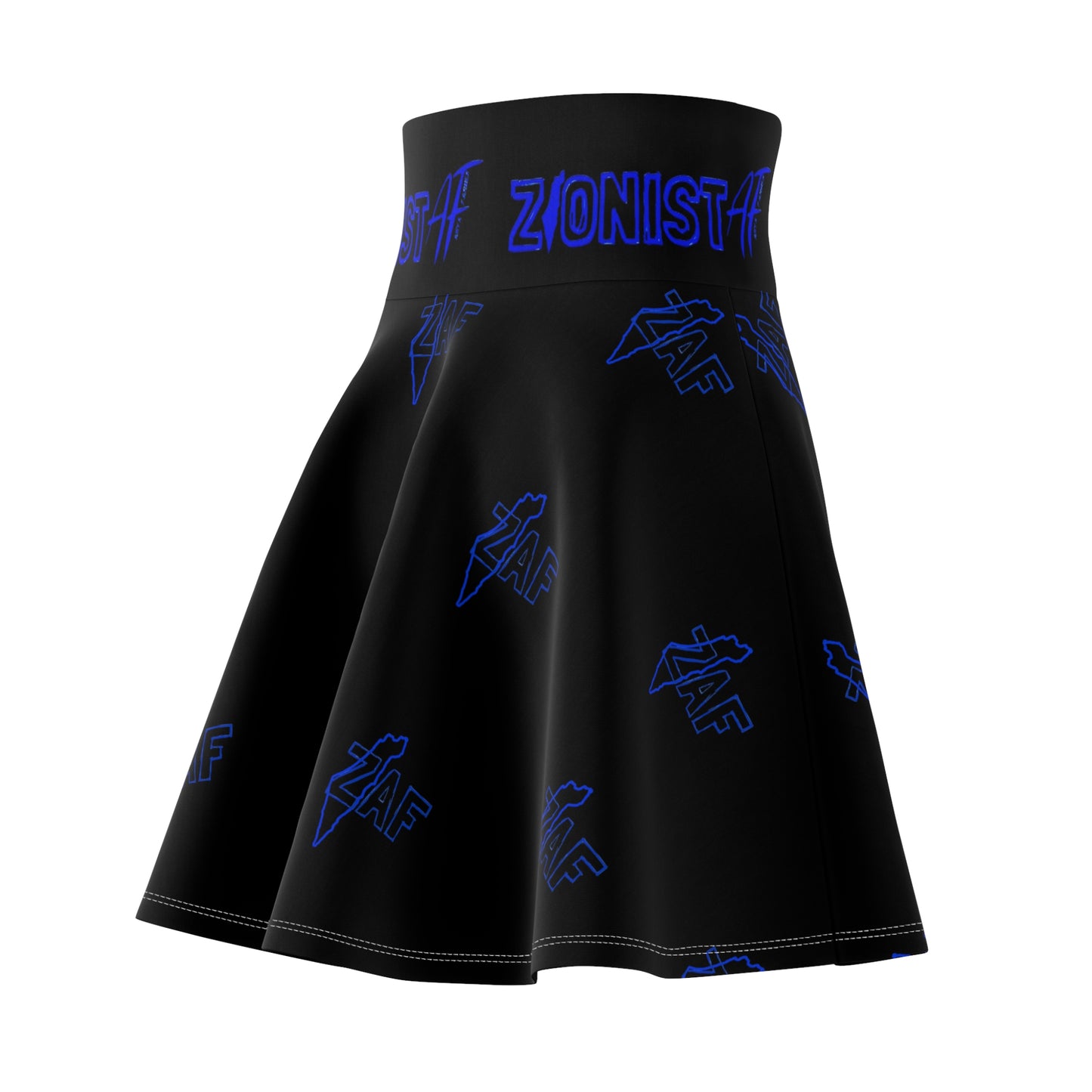 Women's ZAF Skater Skirt by Zionist AF