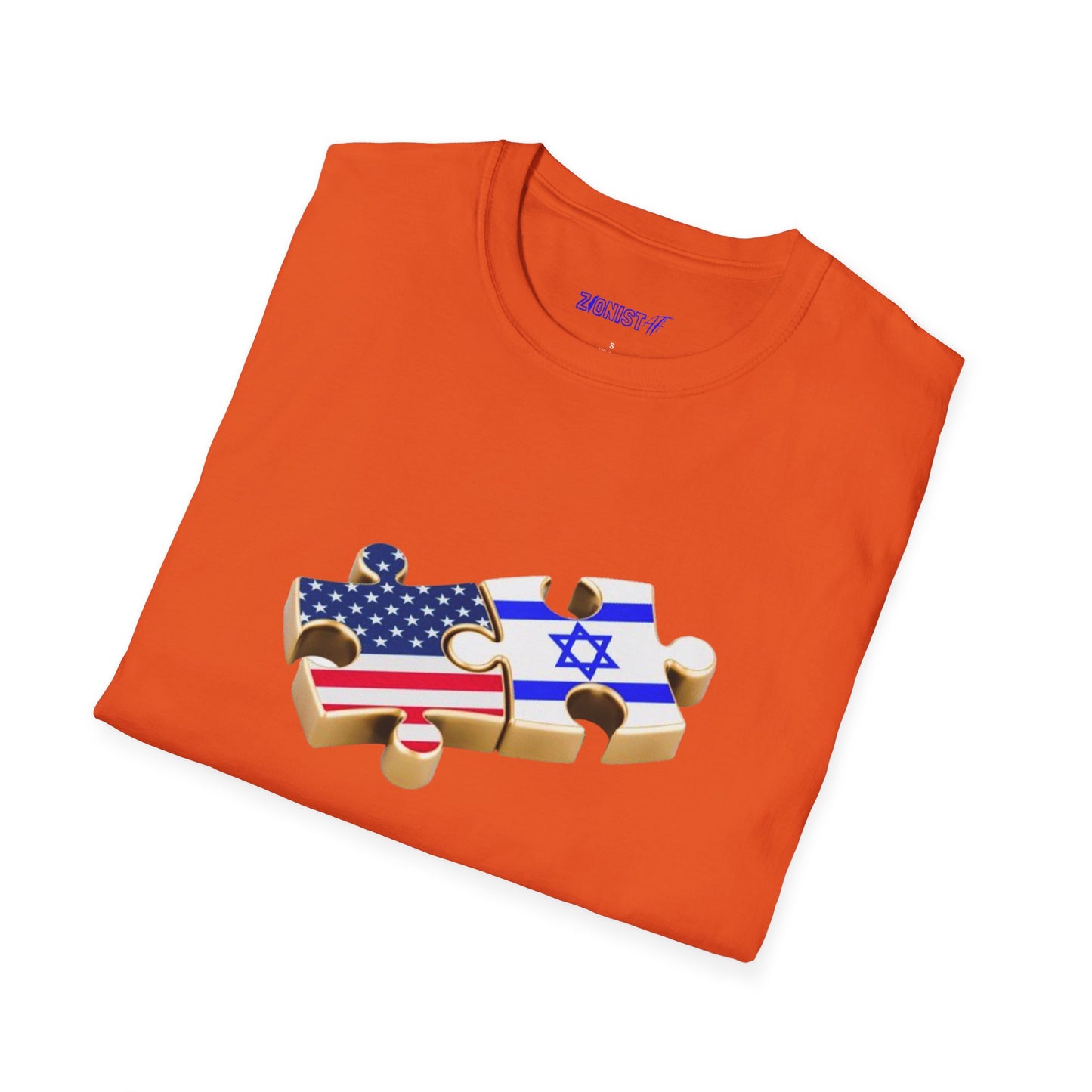 Zionist AF USA/Israel  Softstyle T-Shirt