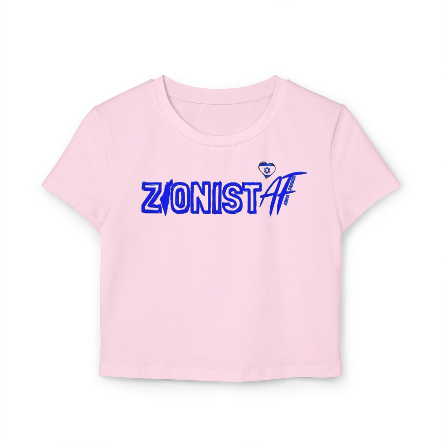 Women's T SHIRTS ZionistAF "Baby" Cute and Sexy Tee