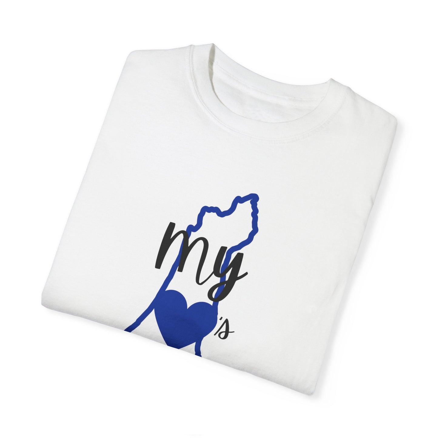 "Israel Is My Home" Unisex Garment-Dyed T-shirt by Zionist AF inspired by Hillary