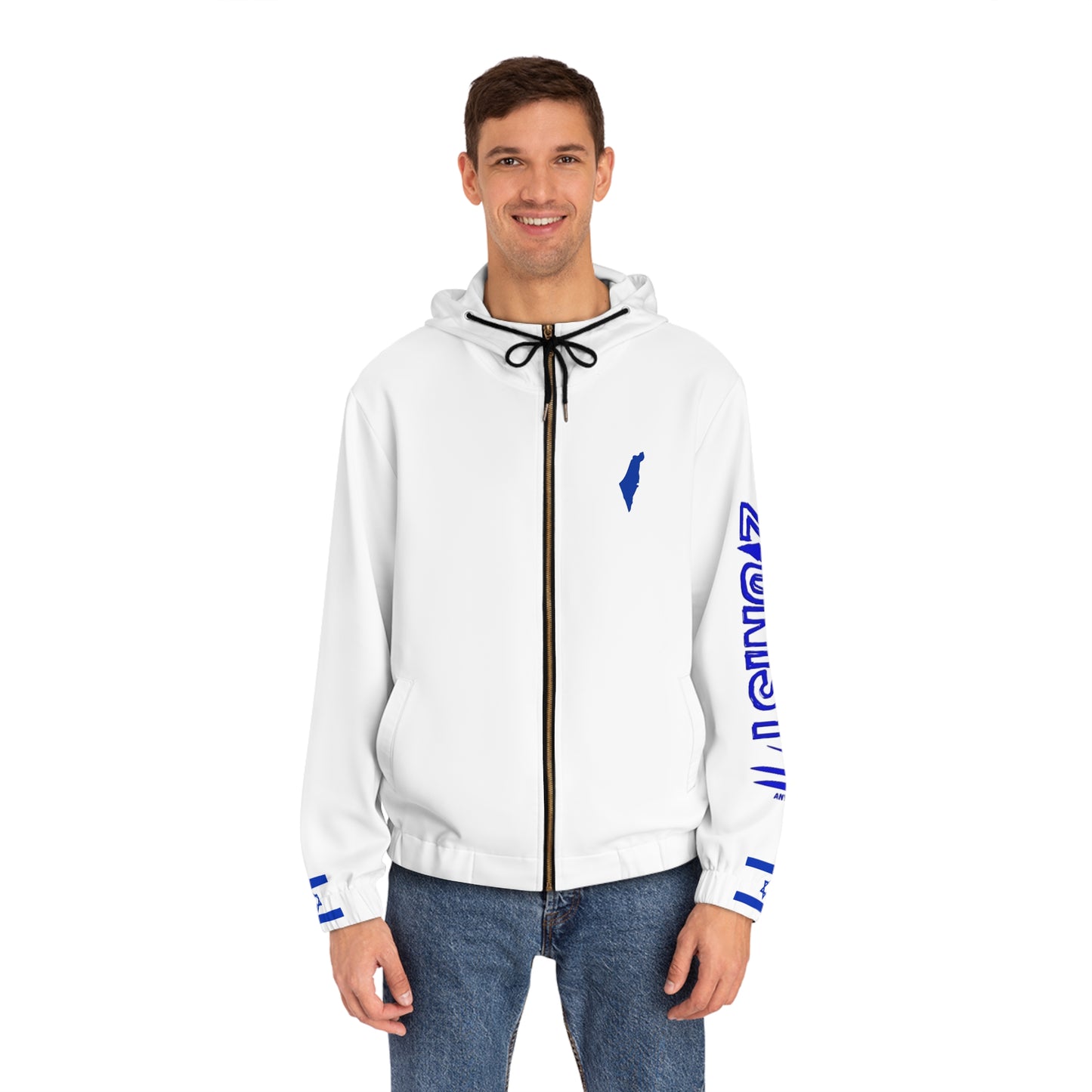 HOODIES  Zionist AF Israel Lion Full-Zip Hoodie 1