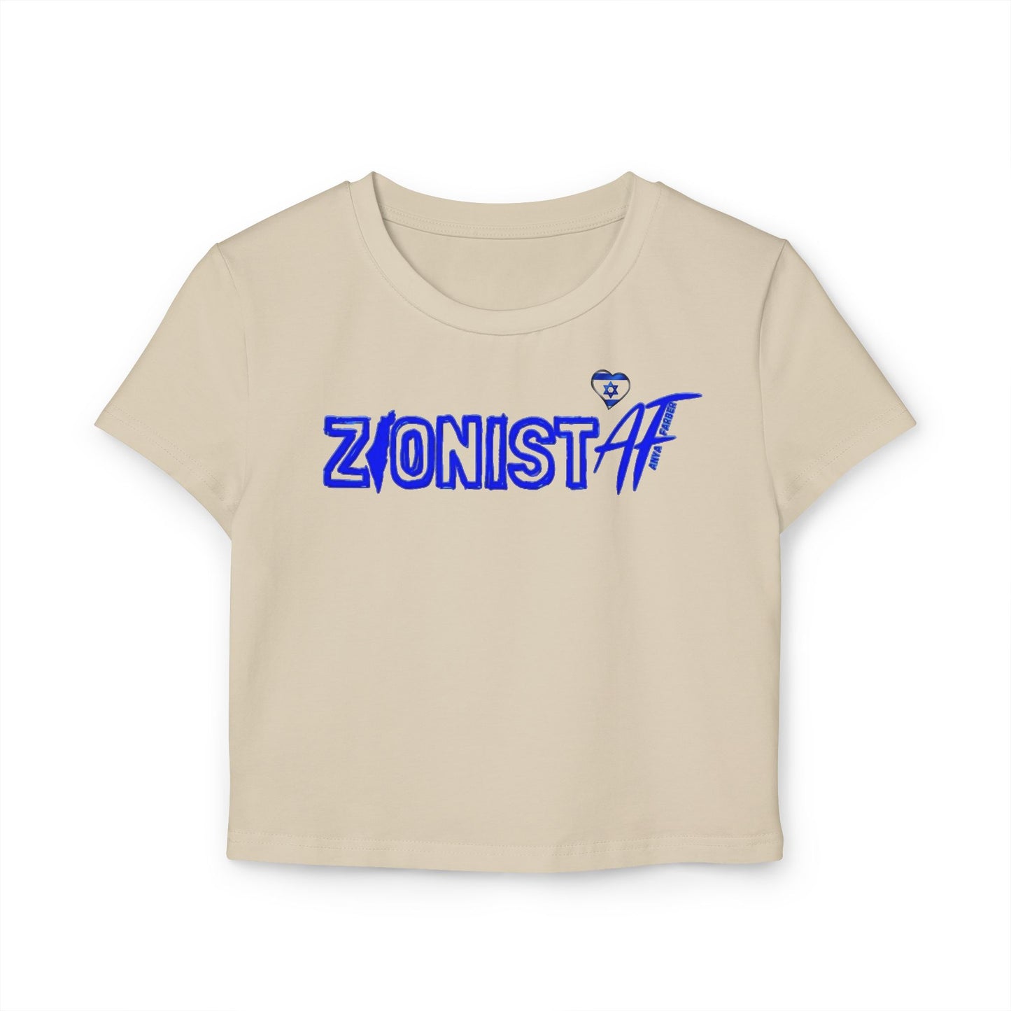 Women's T SHIRTS ZionistAF "Baby" Cute and Sexy Tee