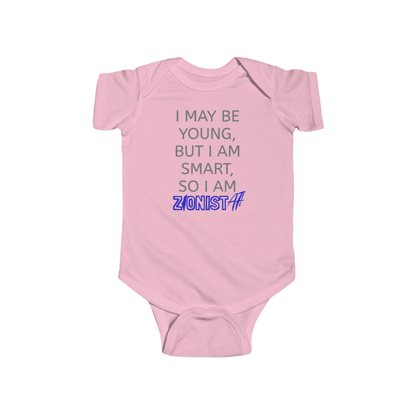 Zionist AF Infant Fine Jersey Bodysuit