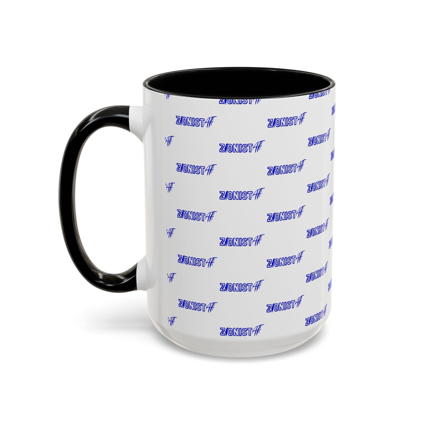 Zionist AF Accent Coffee Mug (11, 15oz)