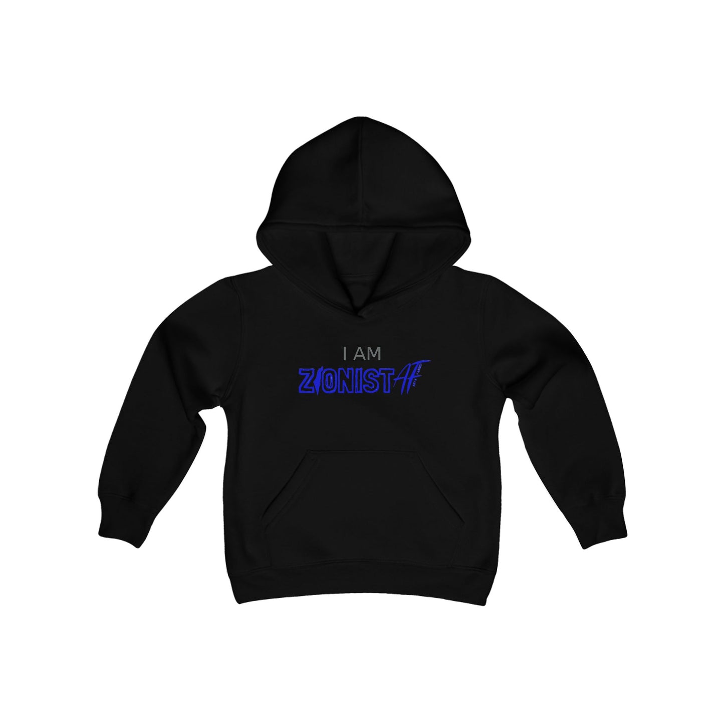 KIDS Zionist AF Youth Heavy Blend Hooded Sweatshirt