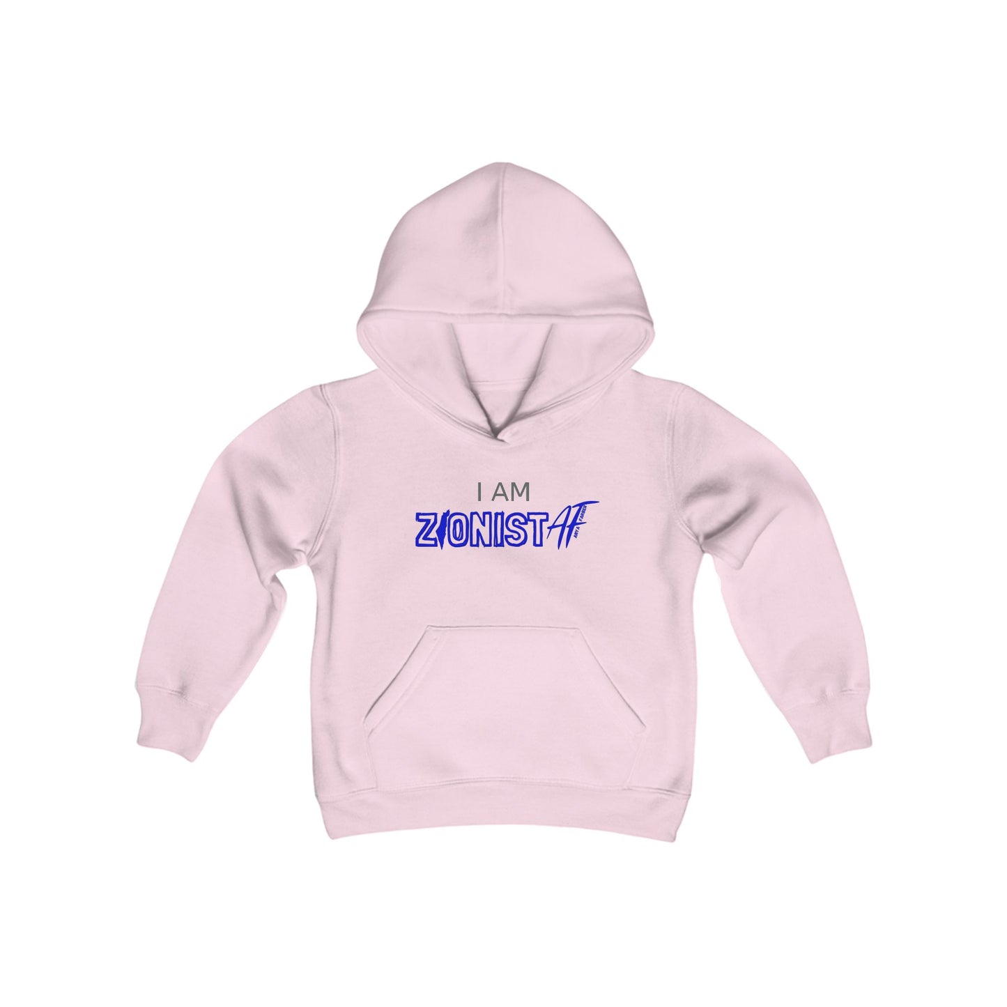 Zionist AF Youth Heavy Blend Hooded Sweatshirt