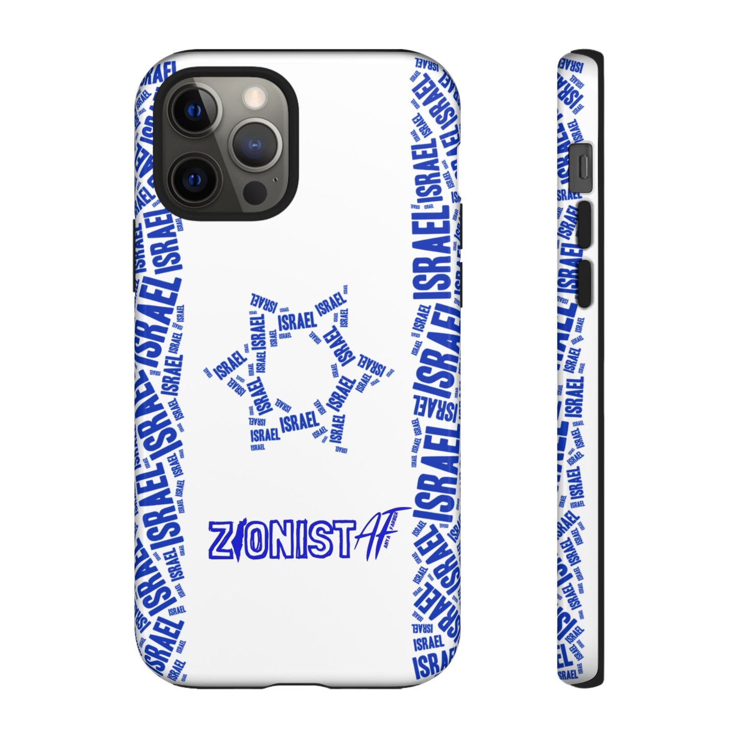 ACCESSORIES Zionist AF Israeli Flag Phone Cases