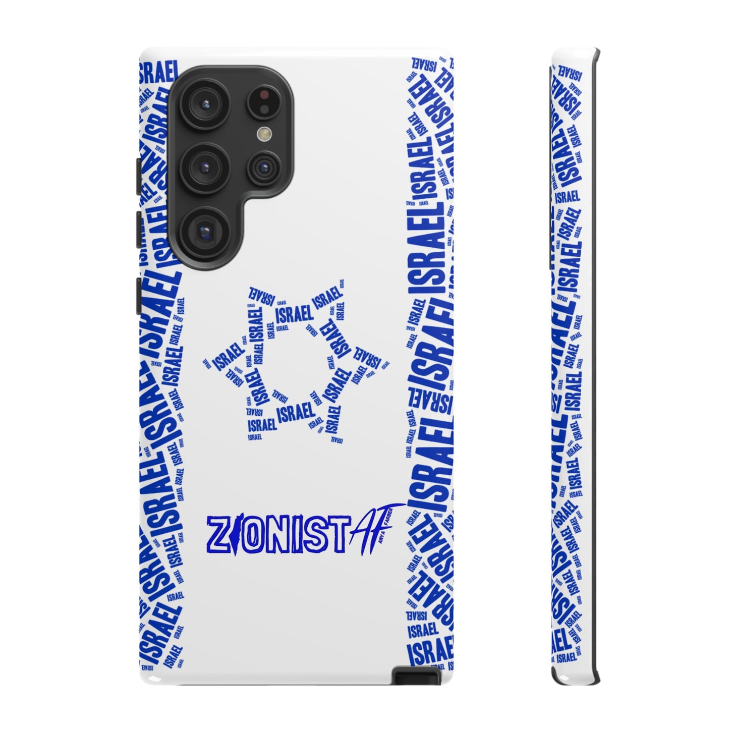 ACCESSORIES Zionist AF Israeli Flag Phone Cases