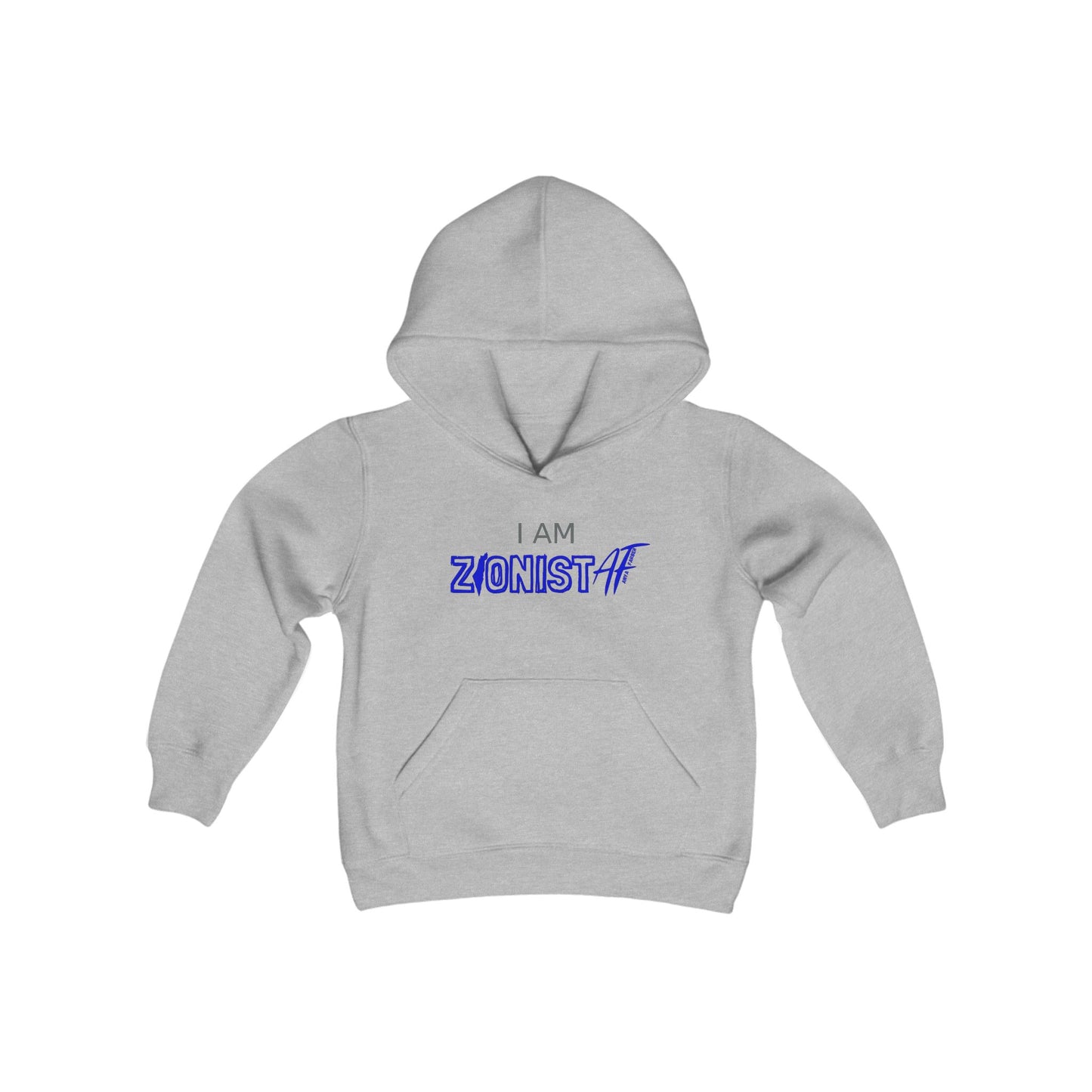 Zionist AF Youth Heavy Blend Hooded Sweatshirt