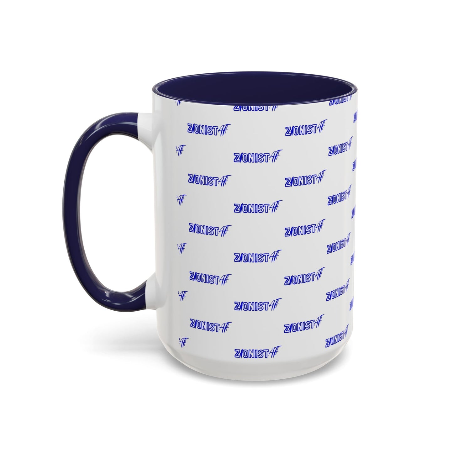 HOME DECOR Zionist AF Accent Coffee Mug (11, 15oz)