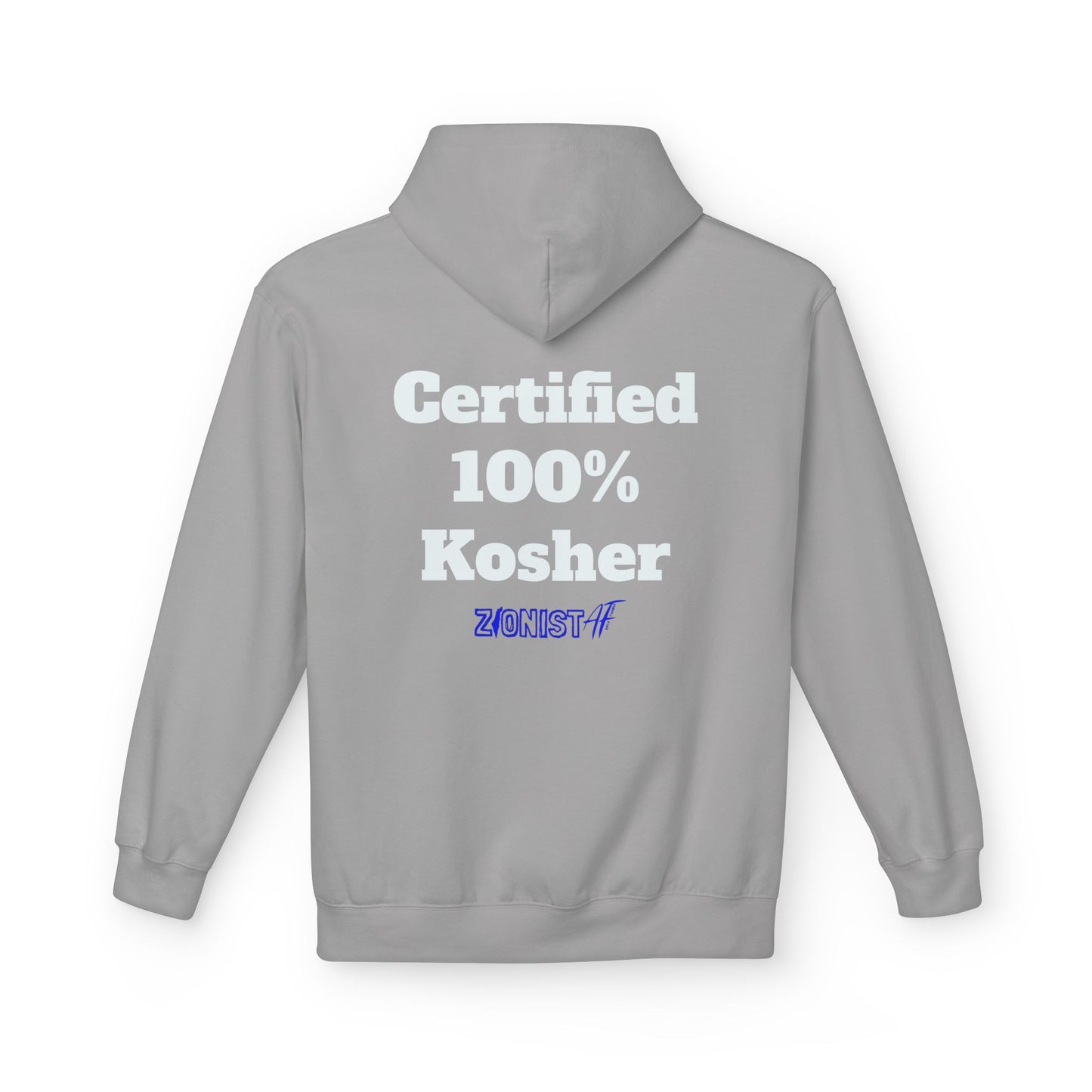 HOODIES "Kosher" Sweatshirt  Zionist AF Fleece Hoodie