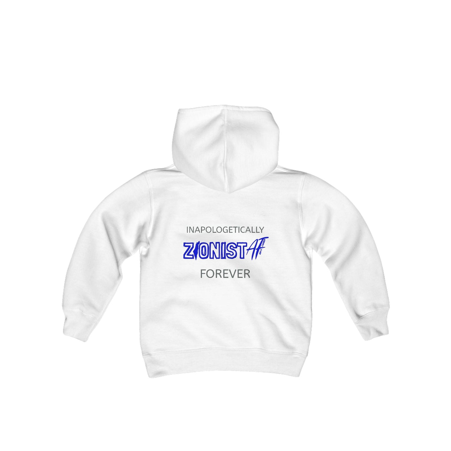 Zionist AF Youth Heavy Blend Hooded Sweatshirt