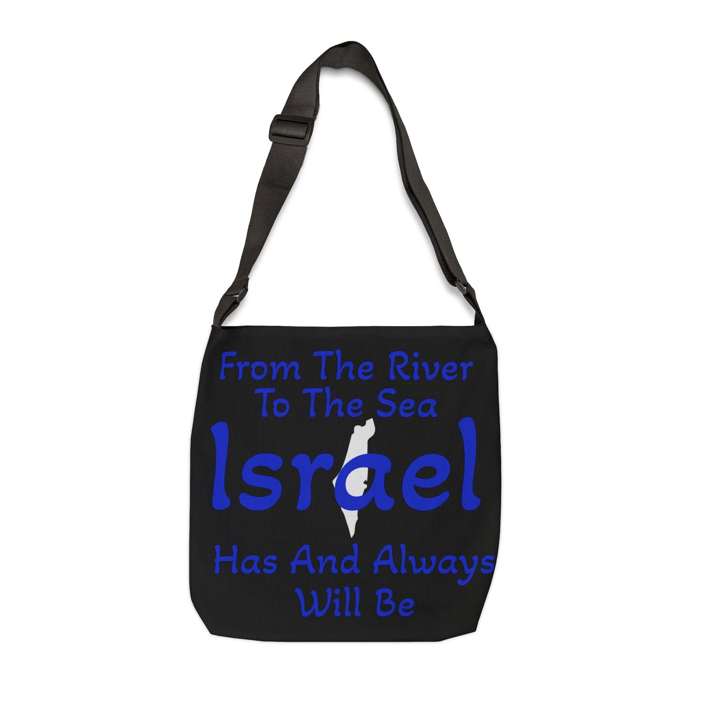 BAGS 2 Sided Zionist AF "From The River To The Sea"  Lioness Warrior Adjustable Tote Bag (AOP)