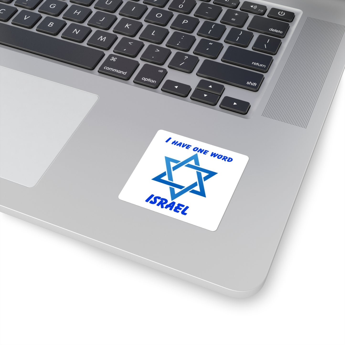 STICKERS Zionist AF "one word" stickers