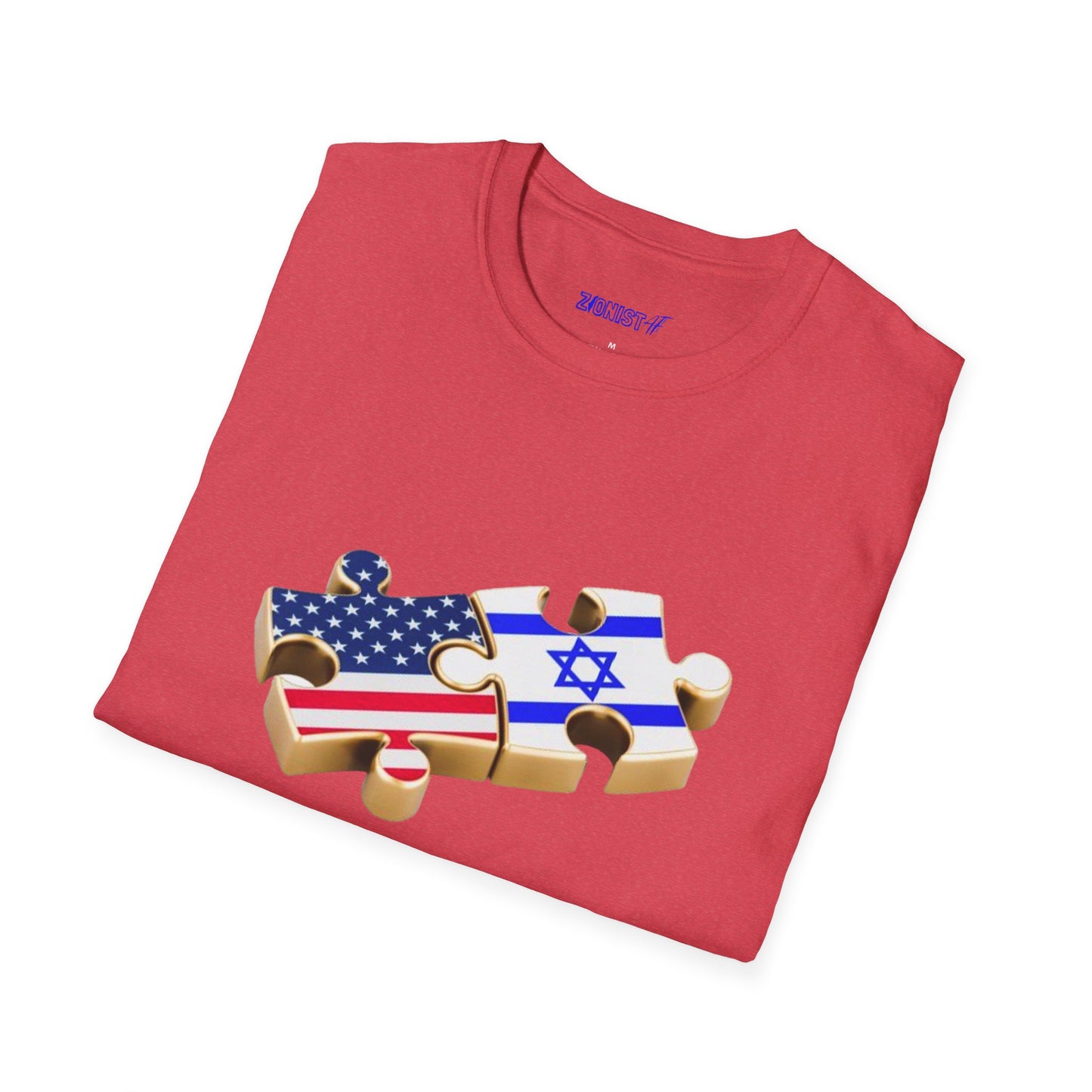 Zionist AF USA/Israel  Softstyle T-Shirt