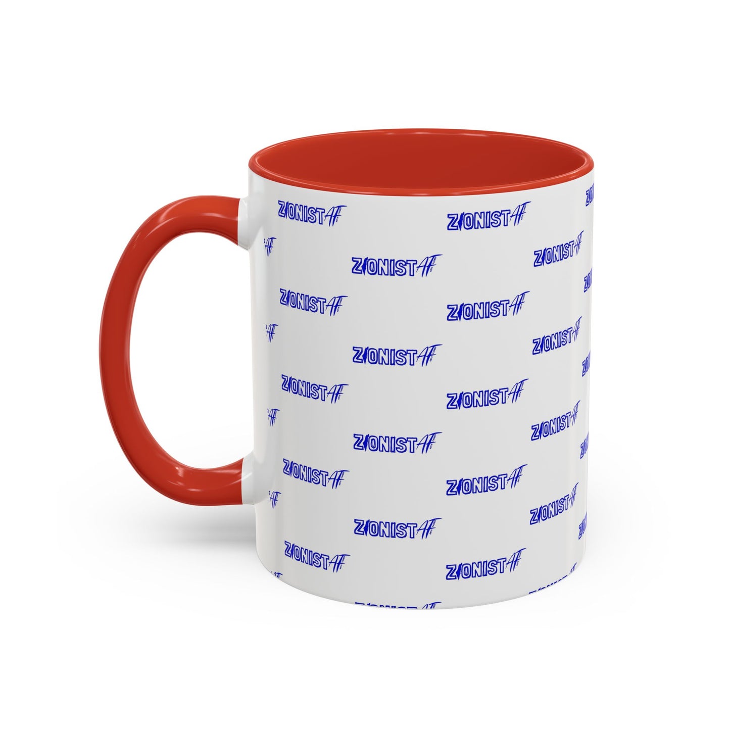 Zionist AF Accent Coffee Mug (11, 15oz)