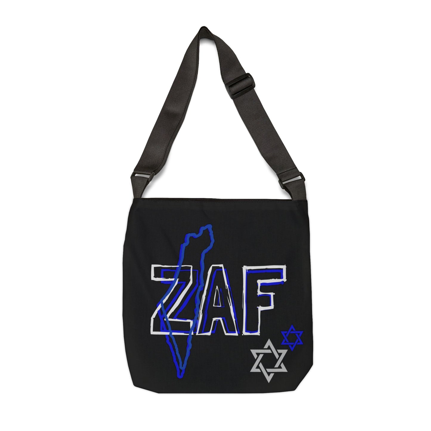 BAGS Zionist AF Queen warrior ZAF Adjustable Tote Bag