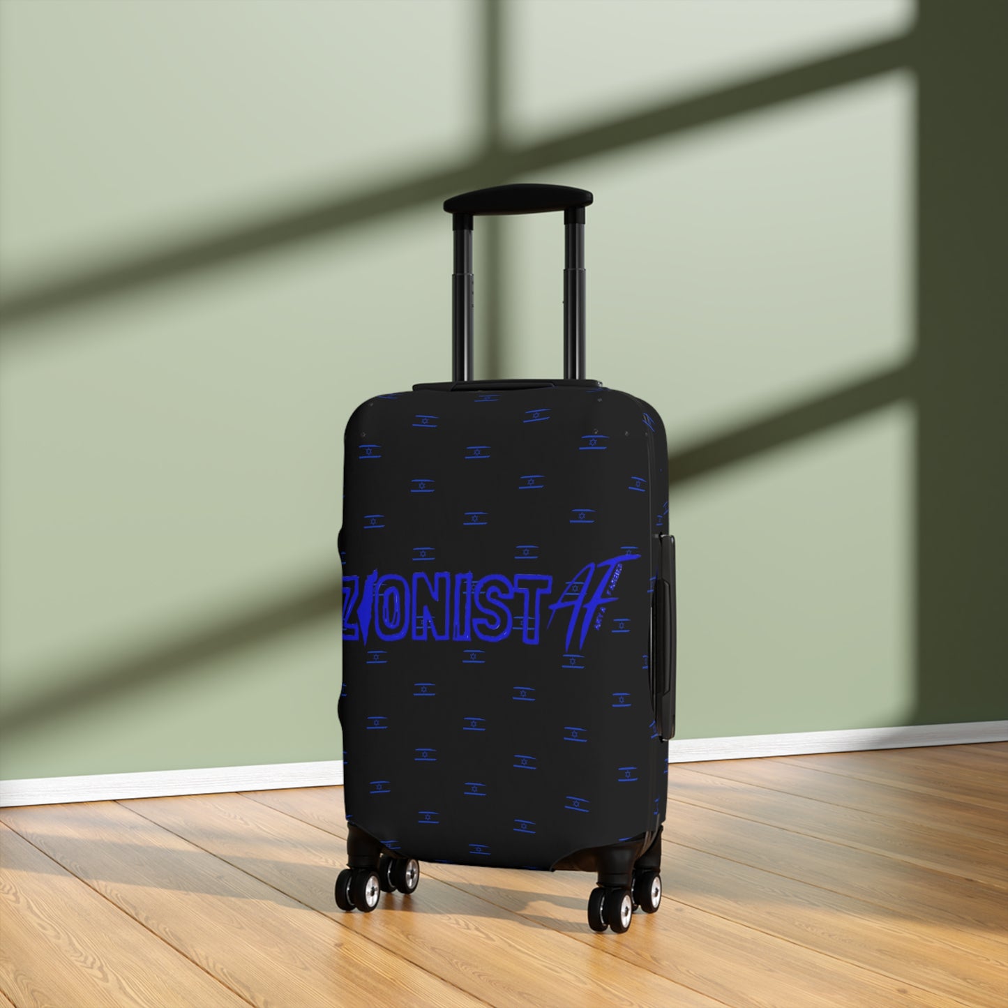 Zionist AF Luggage Cover Black