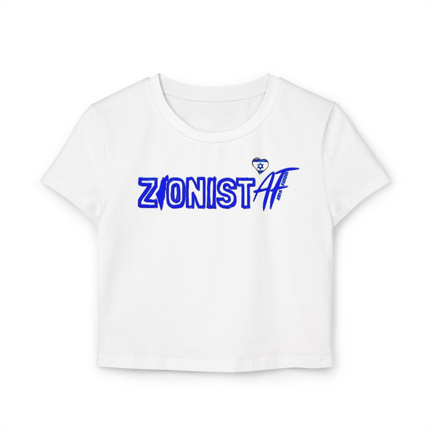 Women's T SHIRTS ZionistAF "Baby" Cute and Sexy Tee