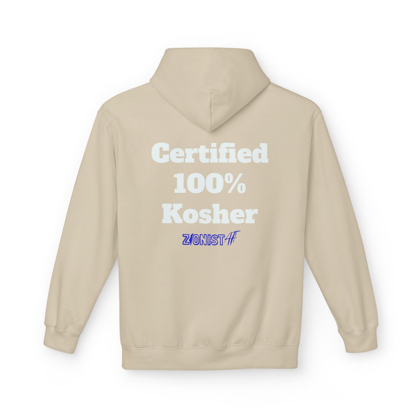 HOODIES "Kosher" Sweatshirt  Zionist AF Fleece Hoodie