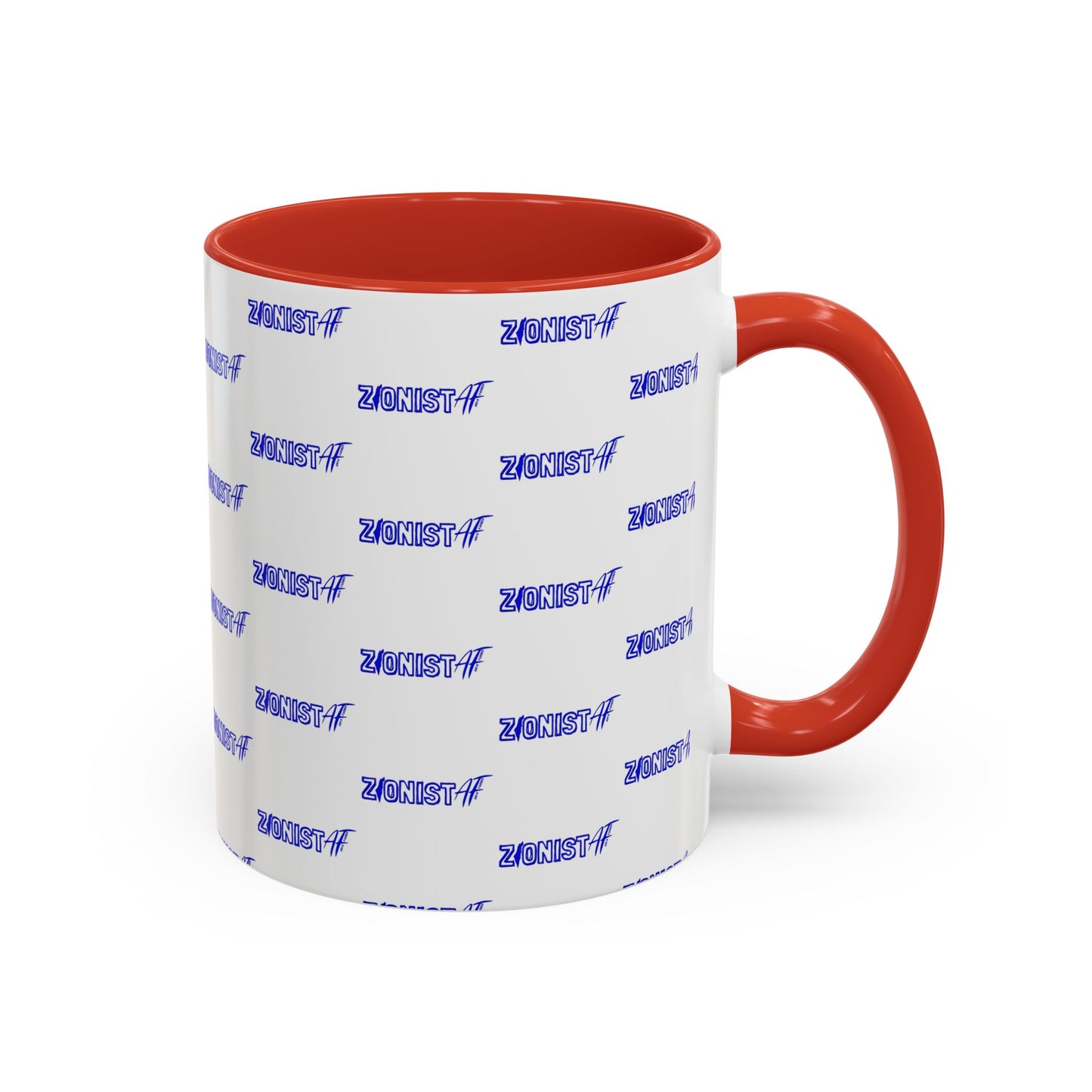 Zionist AF Accent Coffee Mug (11, 15oz)