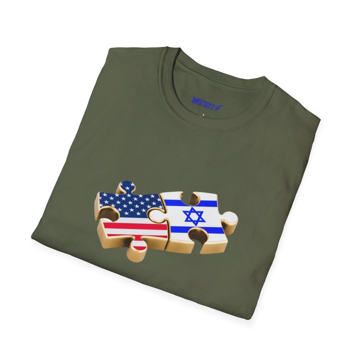 Zionist AF USA/Israel Softstyle T-Shirt