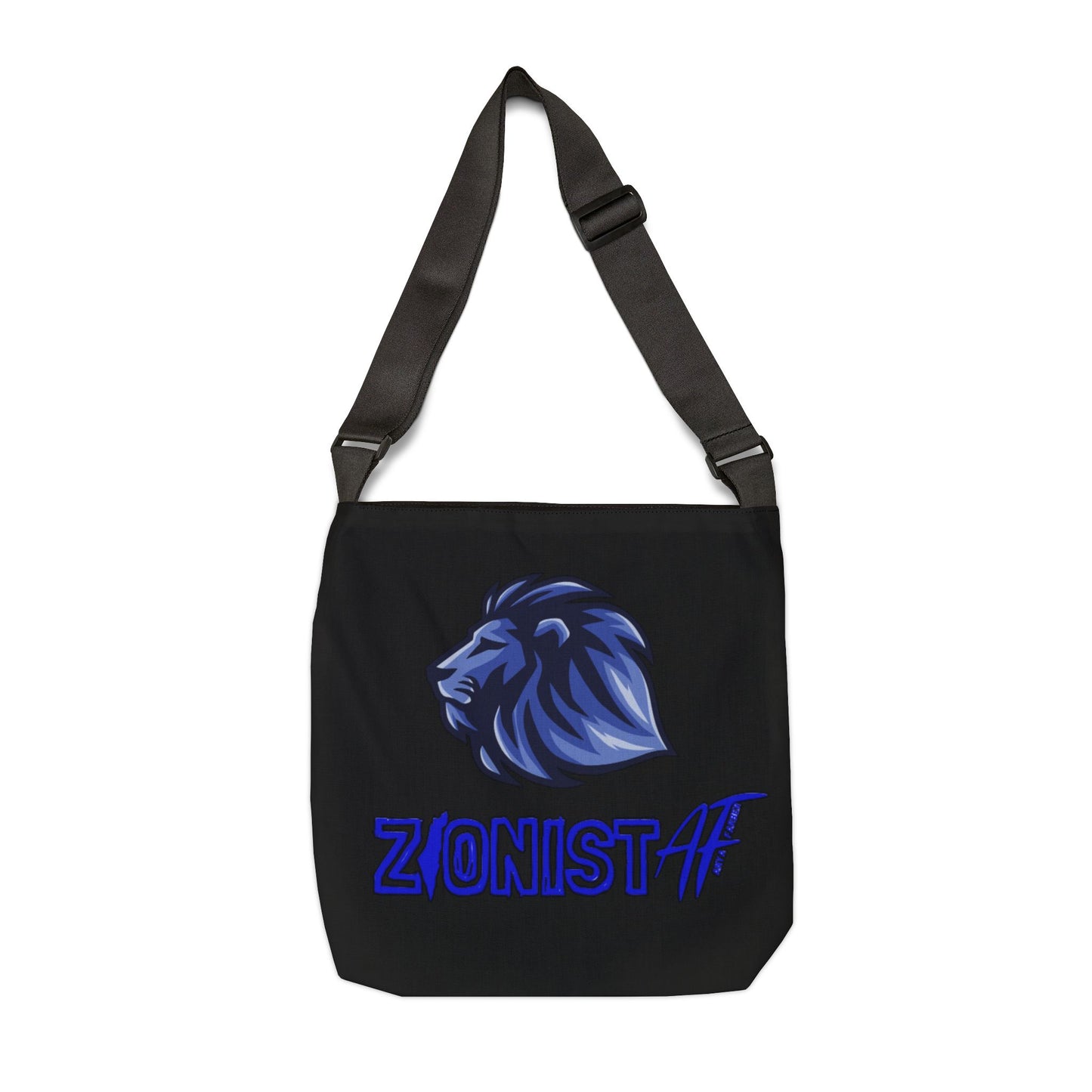 BAGS 2 Sided Zionist AF "From The River To The Sea"  Lioness Warrior Adjustable Tote Bag (AOP)