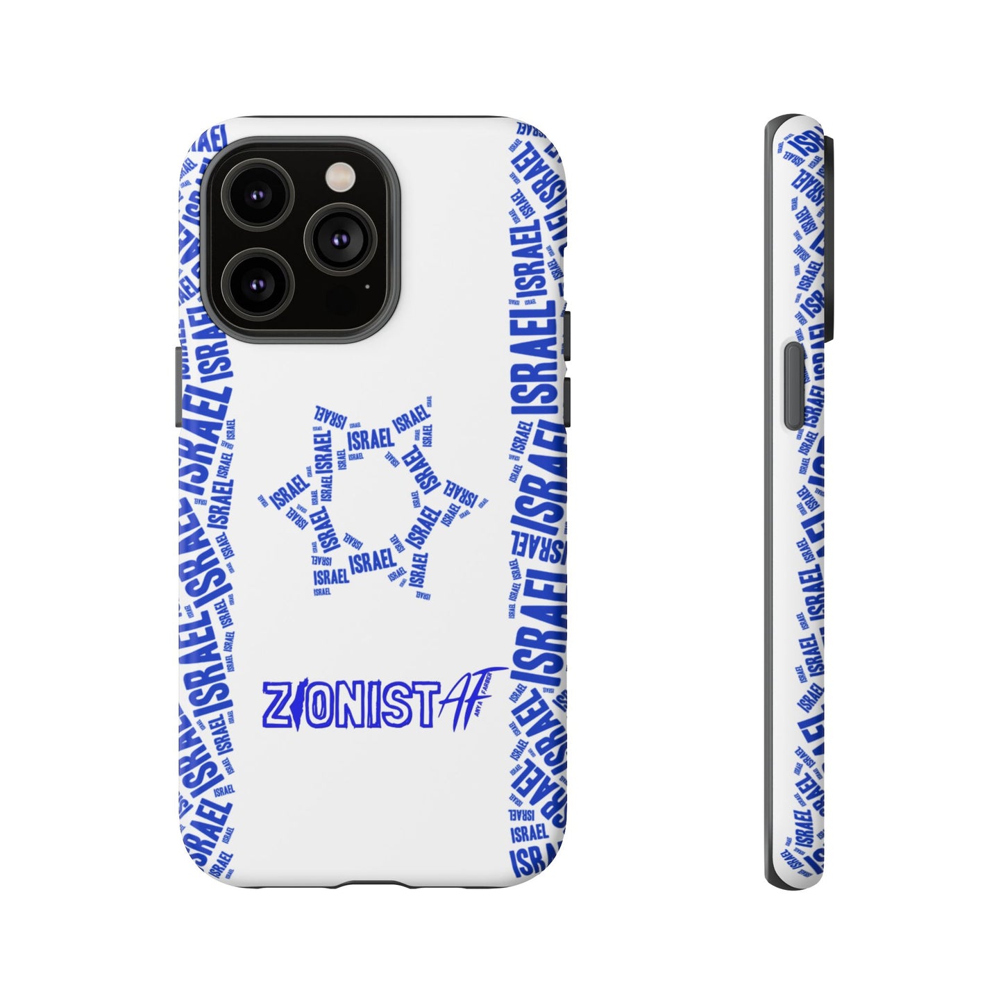 ACCESSORIES Zionist AF Israeli Flag Phone Cases