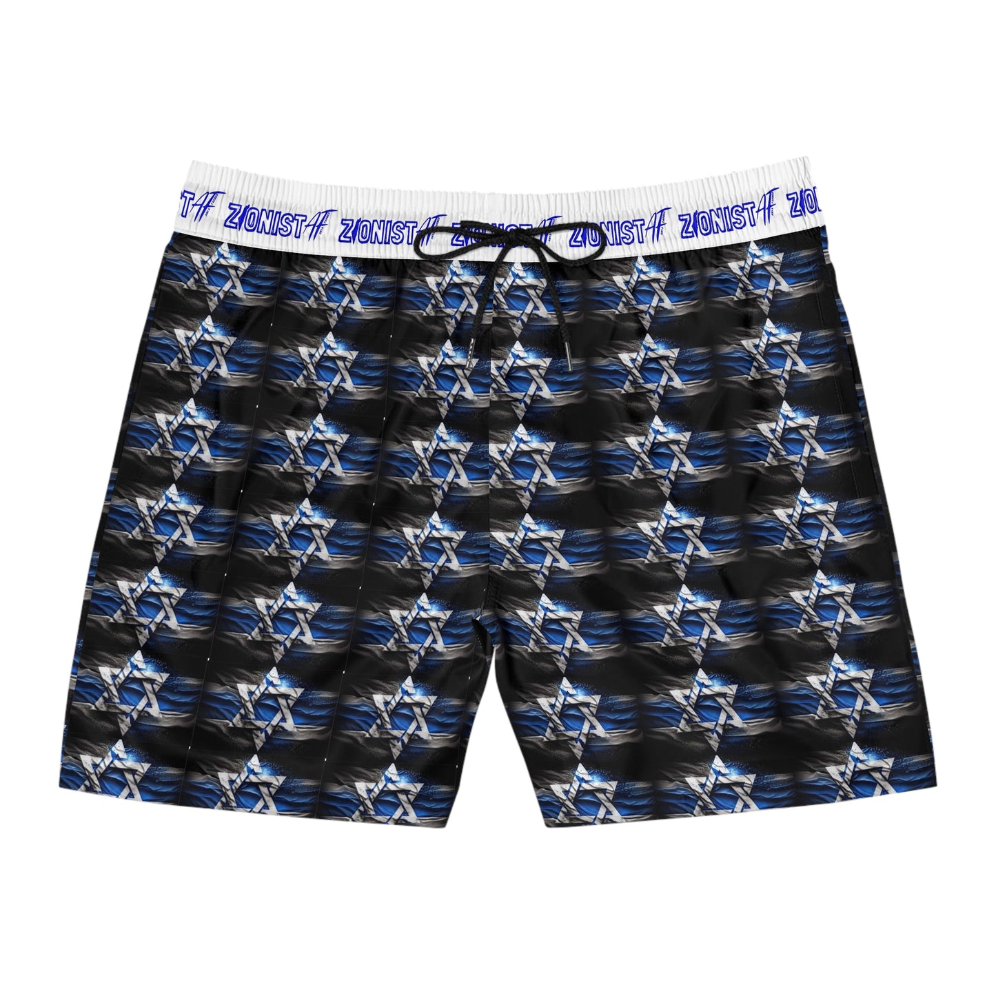 Zionist AF Men's Mid-Length Swim Shorts