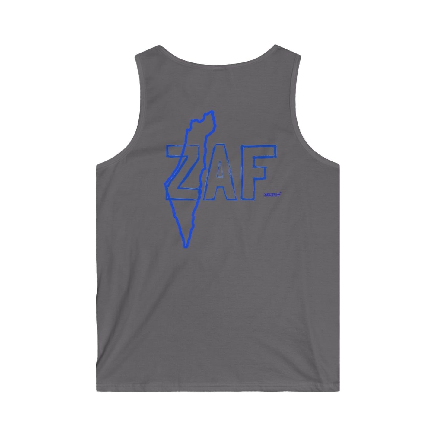 Zionist AF ZAF Men's Softstyle Tank Top