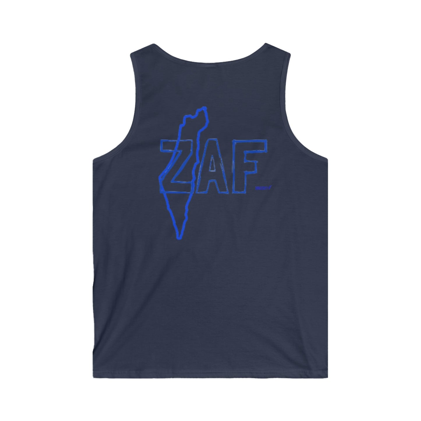 Zionist AF ZAF Men's Softstyle Tank Top