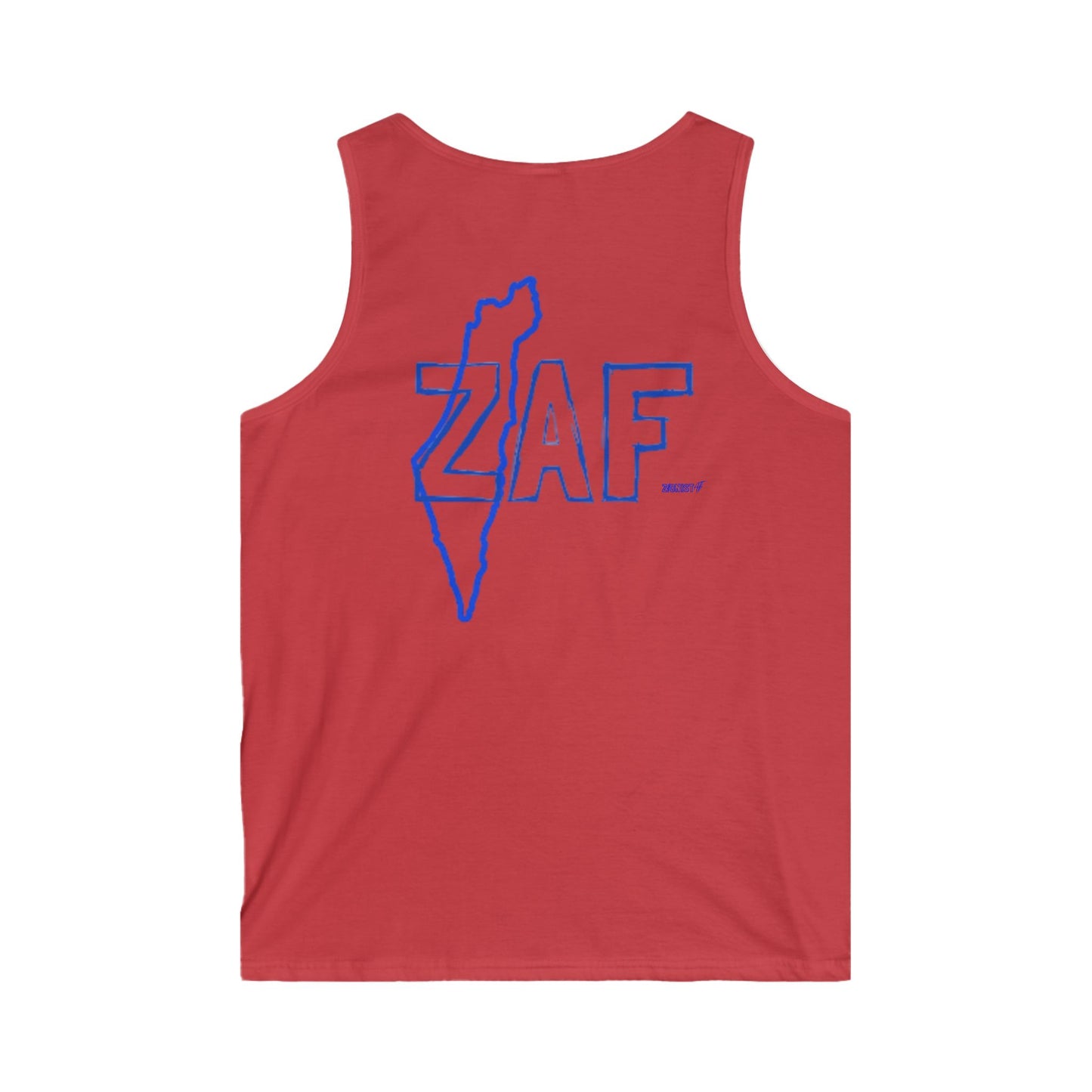 Zionist AF ZAF Men's Softstyle Tank Top