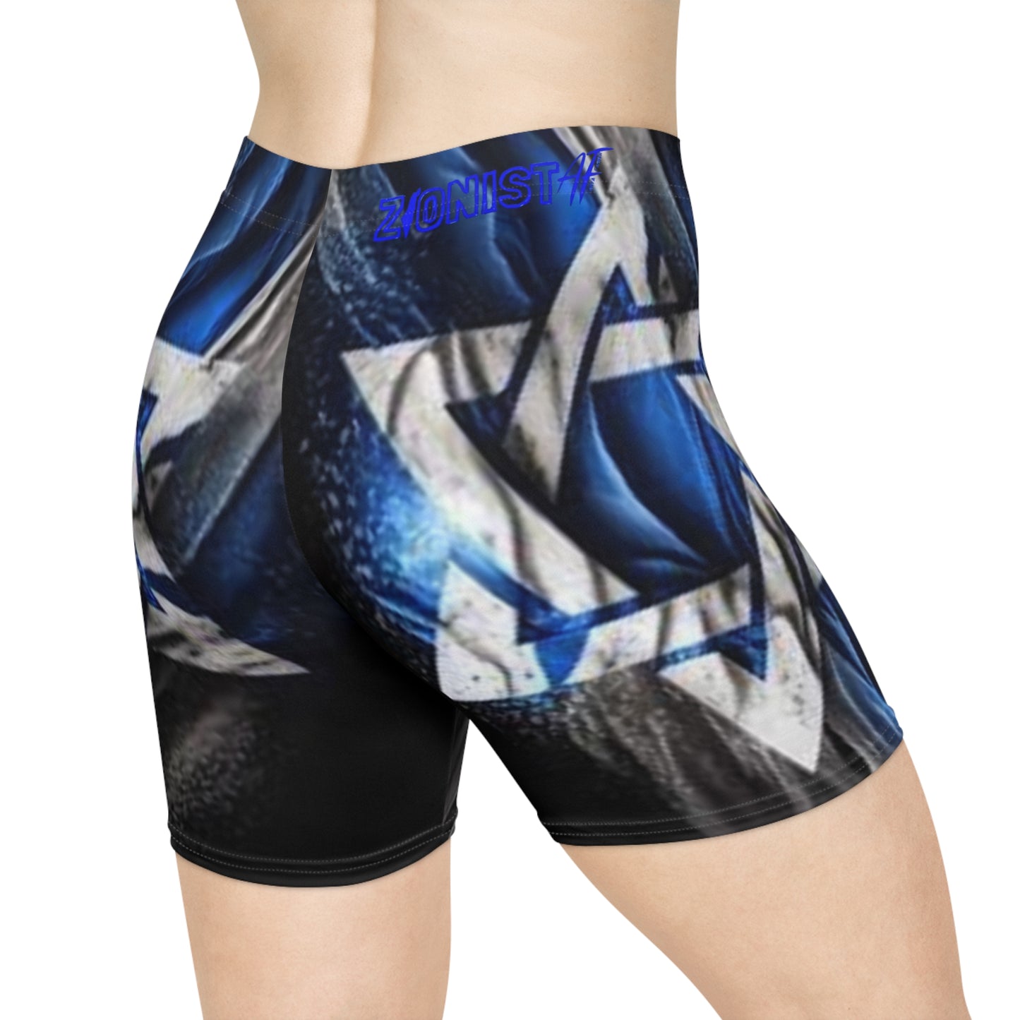 Zionist AF Women's Biker Shorts