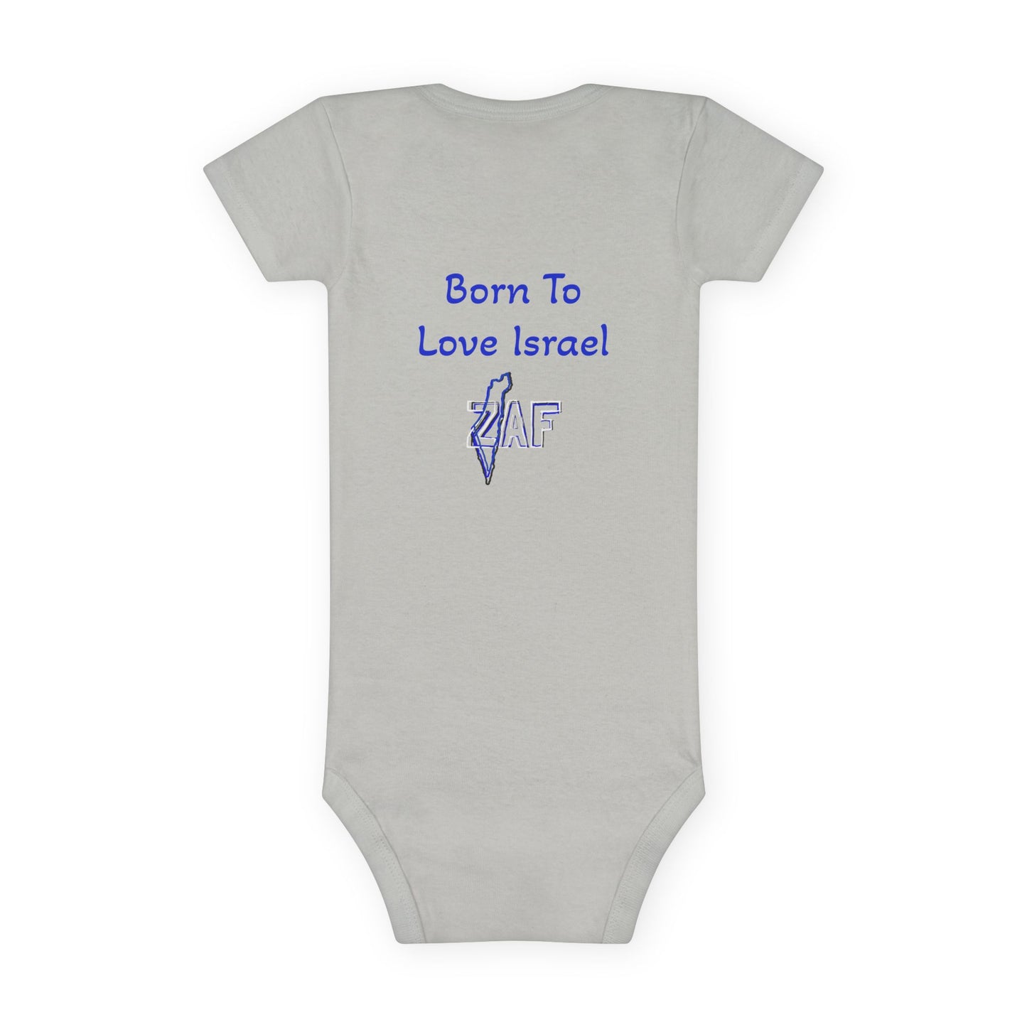 KIDS/INFANT "I Love Israel "Short Sleeve Onesie