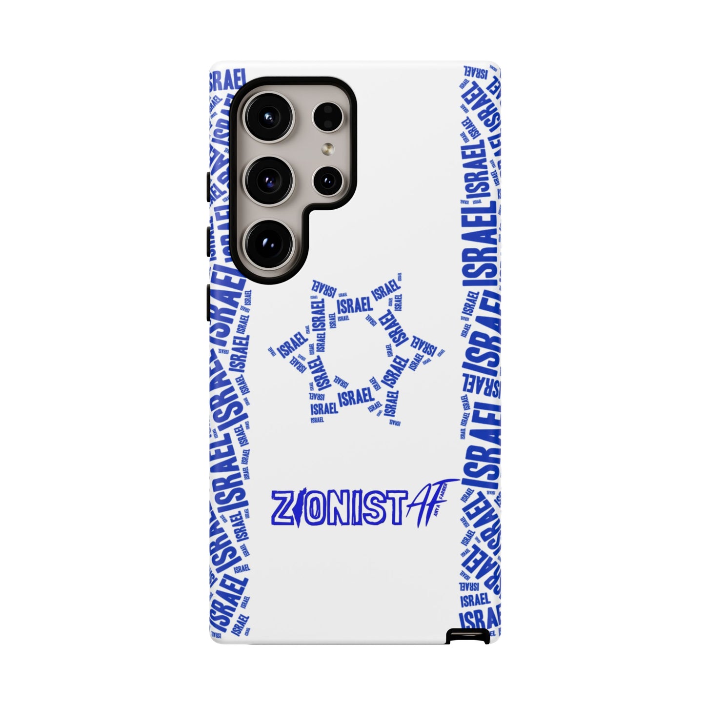 ACCESSORIES Zionist AF Israeli Flag Phone Cases