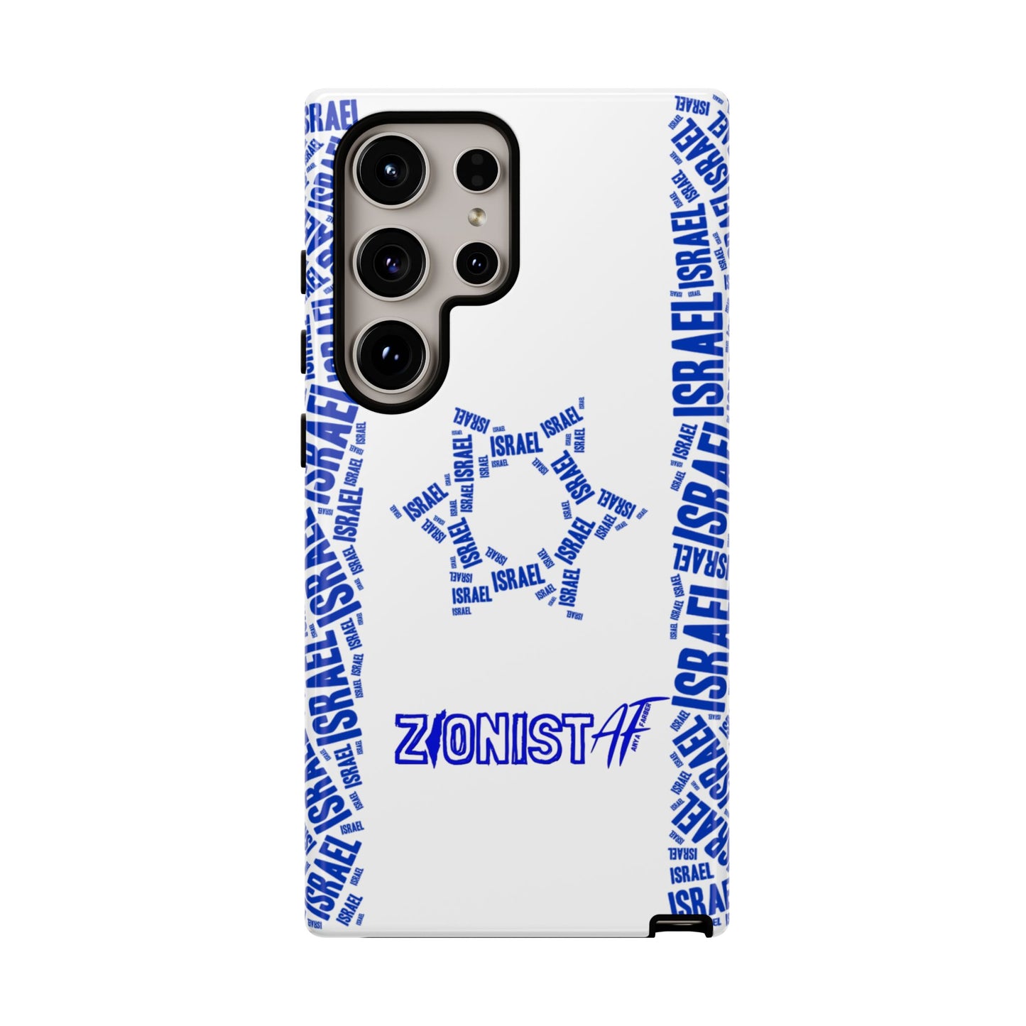 ACCESSORIES Zionist AF Israeli Flag Phone Cases