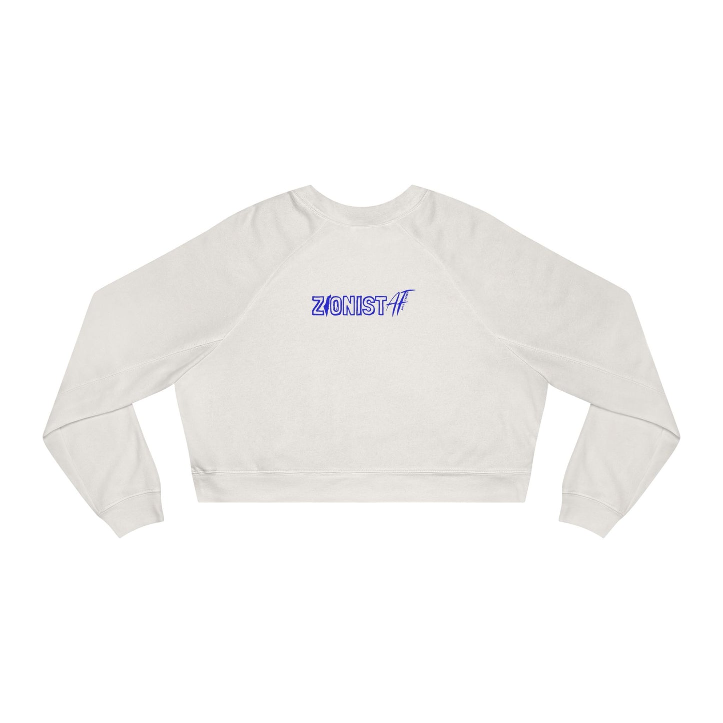 Zionist AF "RTS" Women's Cropped Fleece Pullover