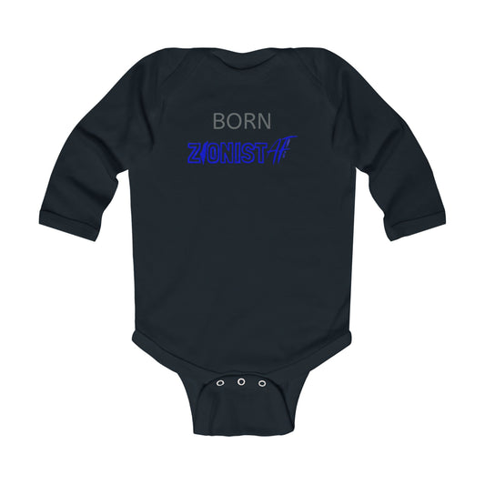 KIDS/ INFANT Zionist Infant Long Sleeve Bodysuit