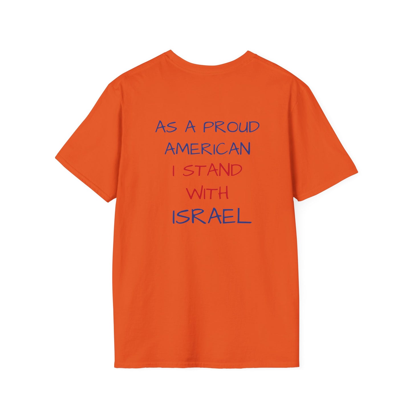 Zionist AF USA/Israel  Softstyle T-Shirt