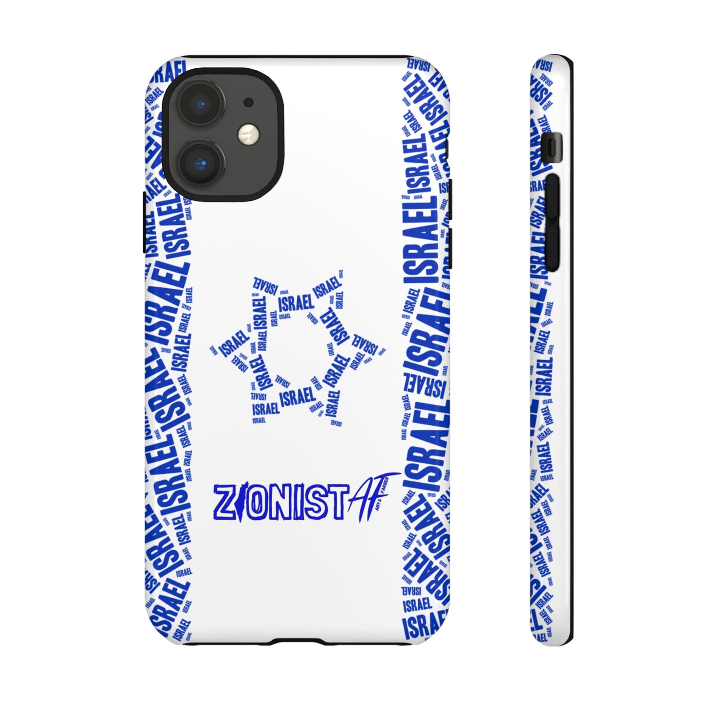 ACCESSORIES Zionist AF Israeli Flag Phone Cases