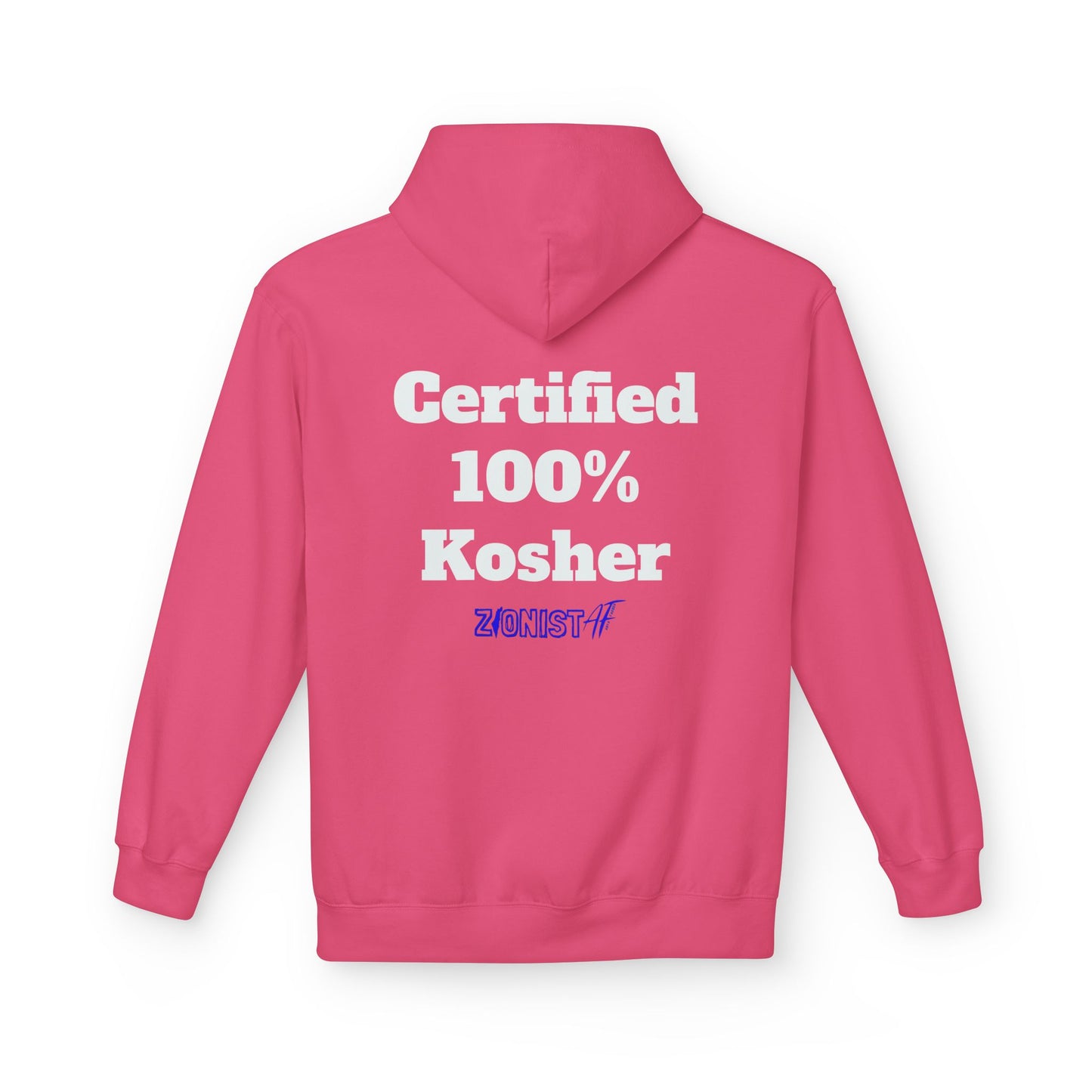 HOODIES "Kosher" Sweatshirt  Zionist AF Fleece Hoodie