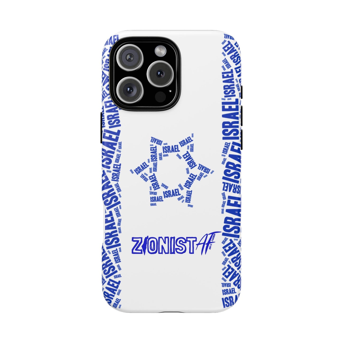 ACCESSORIES Zionist AF Israeli Flag Phone Cases