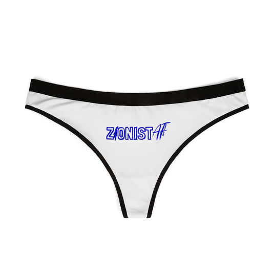 Zionist AF Women's Thongs (AOP)