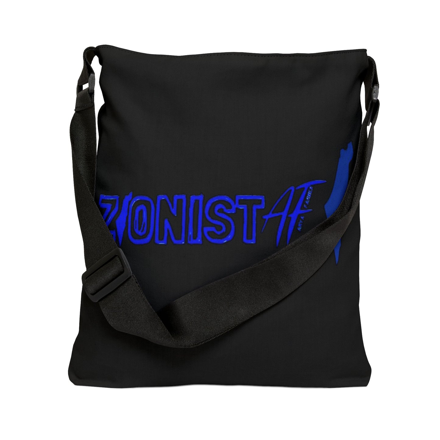 Zionist AF Adjustable Tote Bag Map